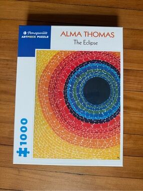 Pomegranate Alma Thomas 'The Eclipse' 1000-Piece Puzzle - Multicolor NIB